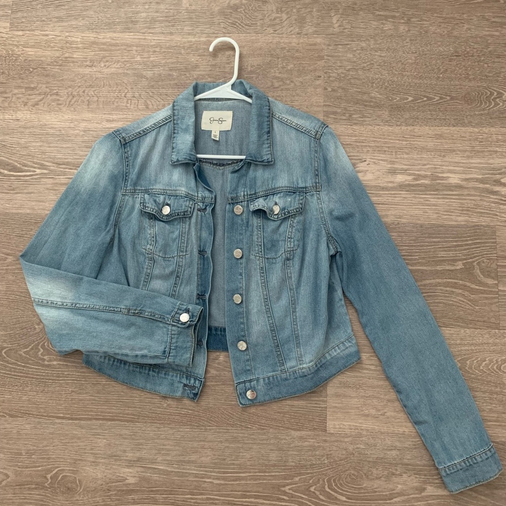 Jessica Simpson Sky Blue Denim Jacket